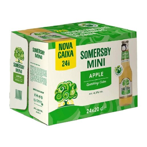 SOMERSBY Sidra de Maçã com Álcool 24x200 ml